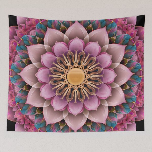 Item preview, Find Your Inner Peace With Mandala Lotus Flower designed and sold by Tamas Das.
