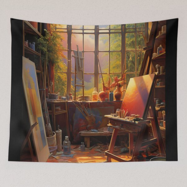 Item preview, lovely artists studio  designed and sold by ururuty.