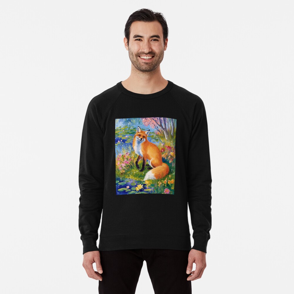 Item preview, Lightweight Sweatshirt designed and sold by FoxVibes.