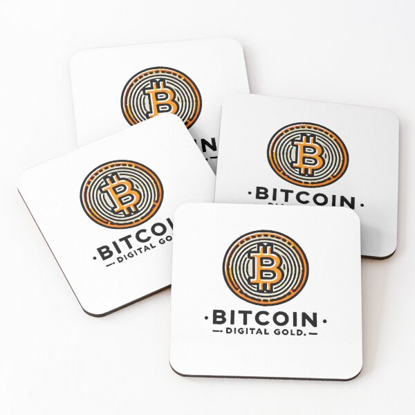 Artikelvorschau, Bitcoin digitales Gold Krypto Merch entworfen und verkauft von NoCompetition.
