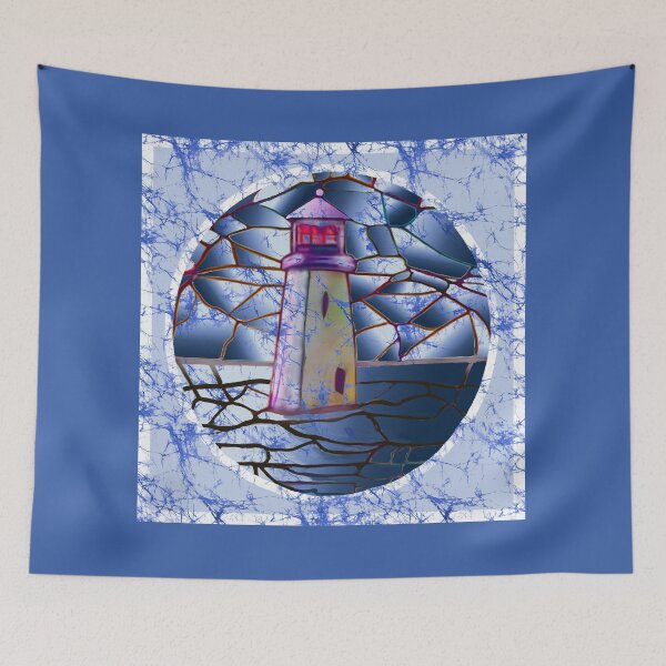 Item preview, Lighthouse Batik crackle designed and sold by AuroraXGreen.