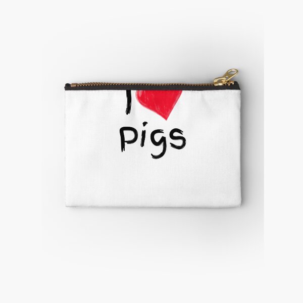 Item preview, I love Pigs Collection (black Writing) designed and sold by Kaylews_Designs.