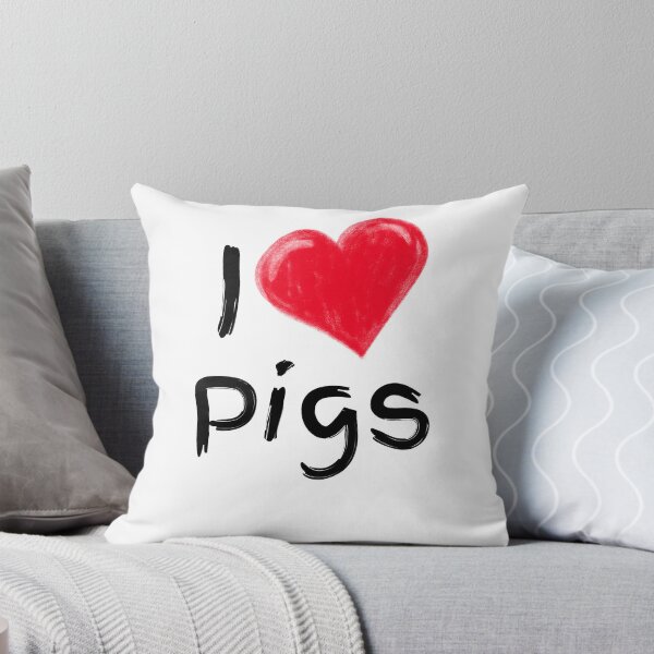 Item preview, I love Pigs Collection (black Writing) designed and sold by Kaylews_Designs.