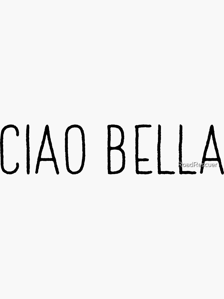 Italian Class Stickers Redbubble - bella ciao roblox id
