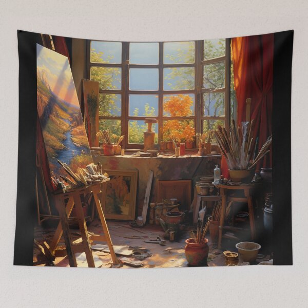 Item preview, sunset artists studio  designed and sold by ururuty.
