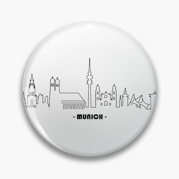 Item preview, Munich Germany Skyline designed and sold by Digital4youLk.