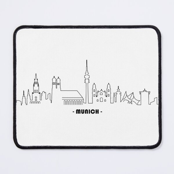 Item preview, Munich Germany Skyline designed and sold by Digital4youLk.