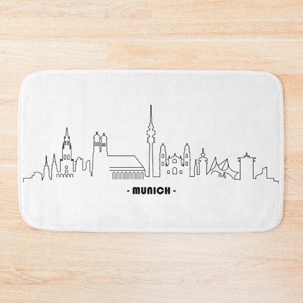Item preview, Munich Germany Skyline designed and sold by Digital4youLk.