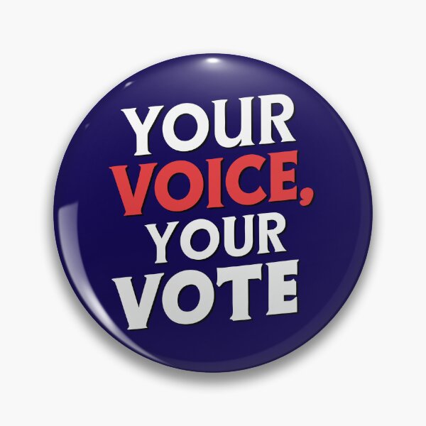 Item preview, Your Voice, Your Vote designed and sold by BoomGraf.