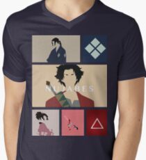Samurai Champloo Men's V-Neck T-Shirt