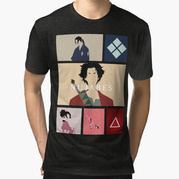 Samurai Champloo T-shirt chiné