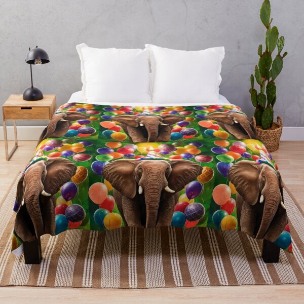 Item preview, Birthday Elephant. Birthday celebration, Cute Elephant, party animal, colorful elephant, elephant drawing designed and sold by ElephantVibes.