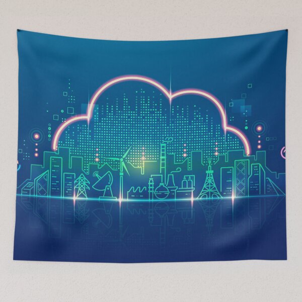 Item preview, cloud city designed and sold by NiamLab.