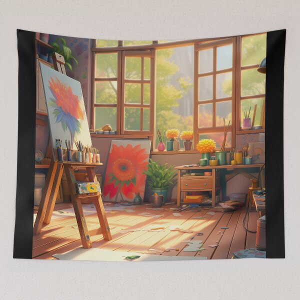 Item preview, sunny artists studio  designed and sold by ururuty.