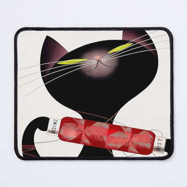 Item preview, Zwicky Soie a Coudre - Publicidad de hilo de coser para gatos designed and sold by nelsongrahama.