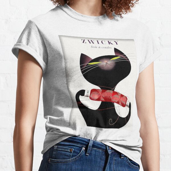 Item preview, Zwicky Soie a Coudre - Cat Sewing Thread Advertising  designed and sold by nelsongrahama.