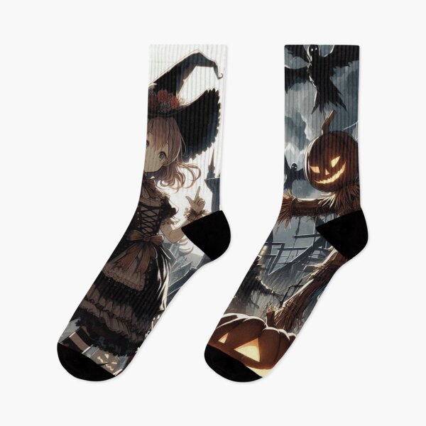 Item preview, Halloween Characters with spooky decorations, cats, pumpkins and ghost by SGVisionary designed and sold by SGVisionary.