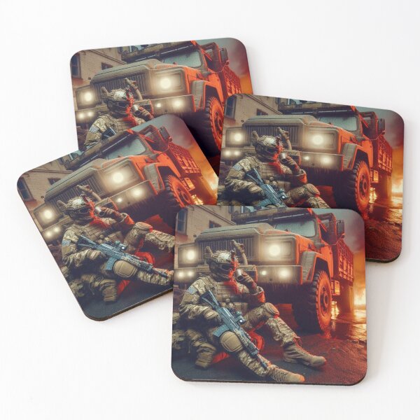 Item preview, post apocalyptic combat coffee designed and sold by Ghost Archer Illusions.