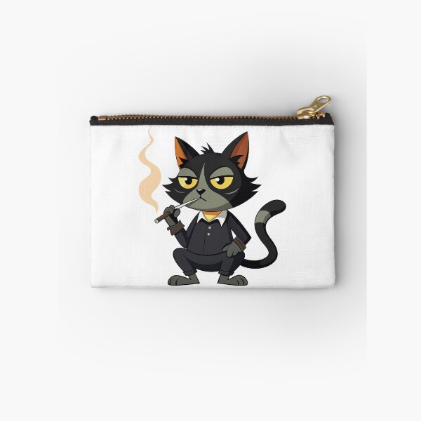 Item preview, smoking cat designed and sold by JIMTOPMOY.