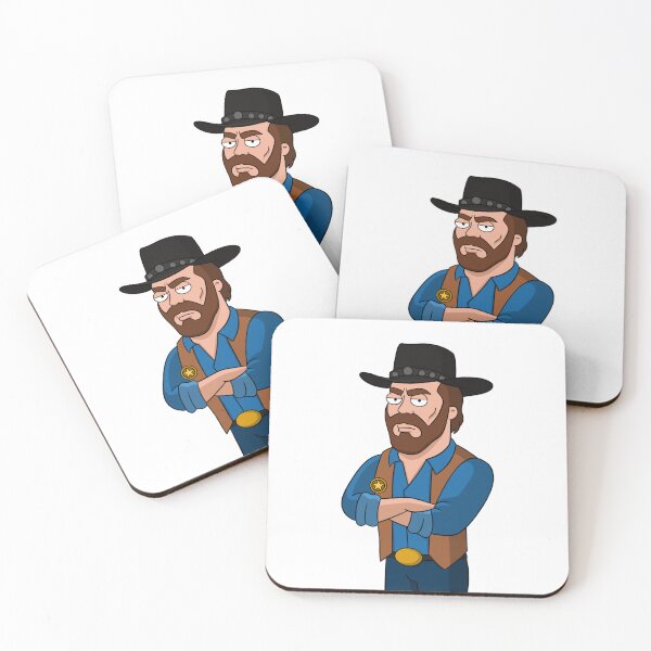 Item preview, Cartoon Cuck Norris designed and sold by MariaPencilArt.