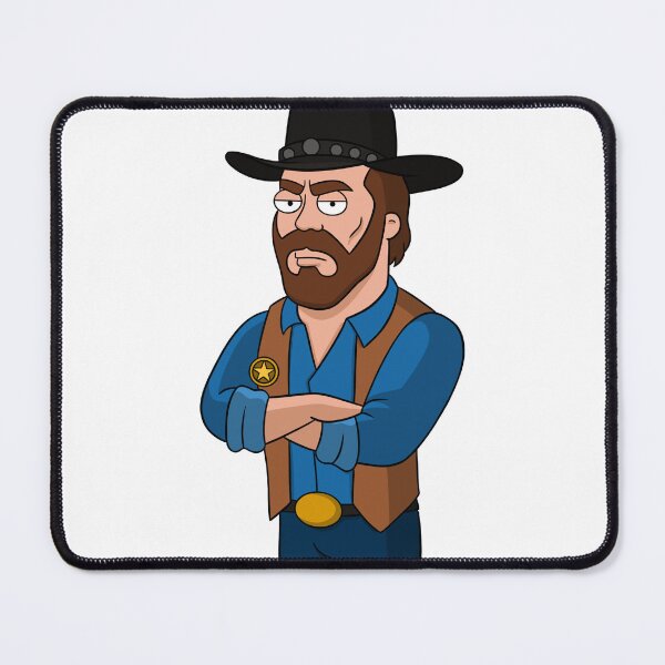 Item preview, Cartoon Cuck Norris designed and sold by MariaPencilArt.