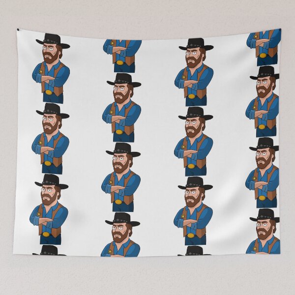Item preview, Cartoon Cuck Norris designed and sold by MariaPencilArt.