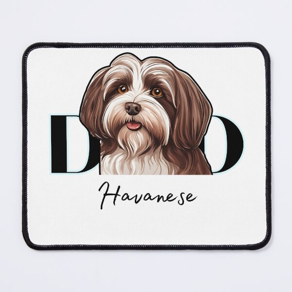 Item preview, Minimalistic Aesthetic Dog Dad of Havanese Dog designed and sold by GoodyPaws.