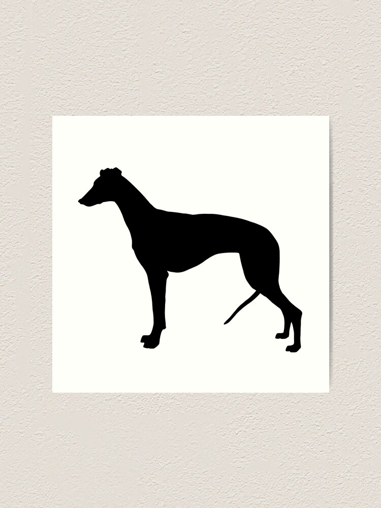 greyhound silhouette art print by shelbyygarris redbubble greyhound silhouette art print by shelbyygarris redbubble