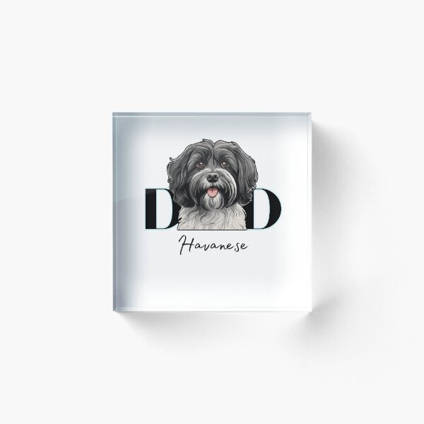 Item preview, Minimalistic Aesthetic Dog Dad of Havanese Dog  designed and sold by GoodyPaws.