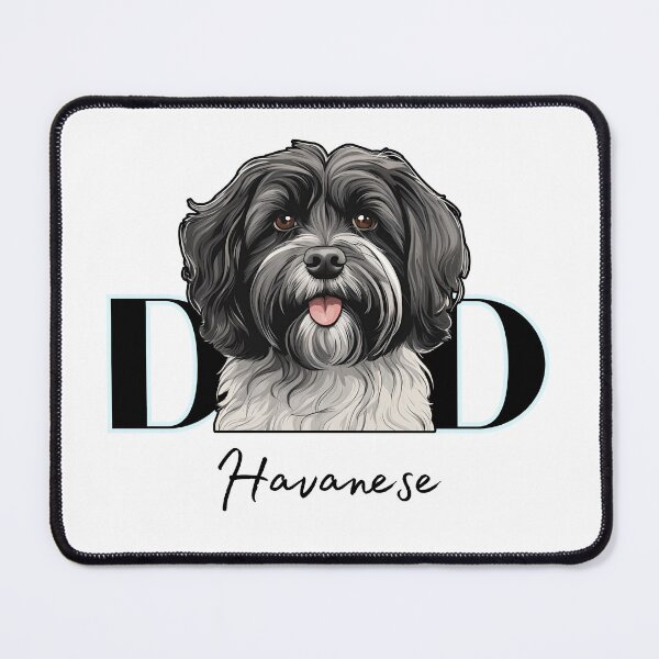 Item preview, Minimalistic Aesthetic Dog Dad of Havanese Dog  designed and sold by GoodyPaws.