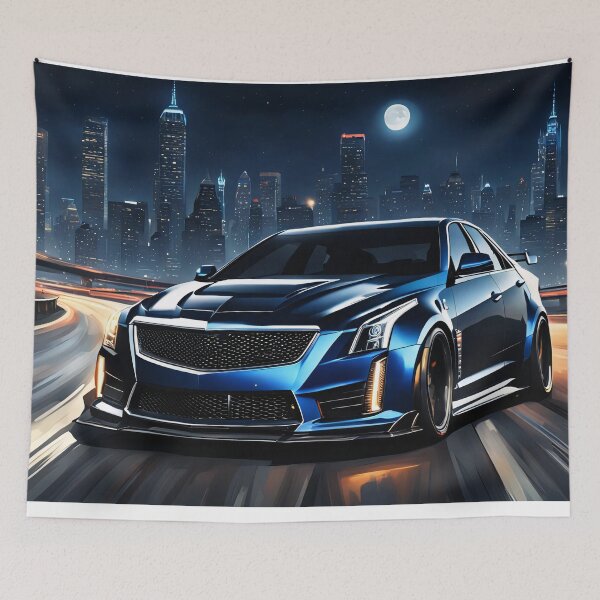 Artikelvorschau, Kopie von Getunter Cadillac CTS-V auf der Autobahn V2 entworfen und verkauft von Salimgor Hangaround Music.