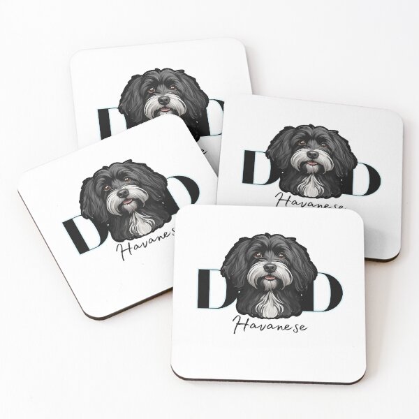 Item preview,  Minimalistic Aesthetic Dog Dad of Havanese Dog  designed and sold by GoodyPaws.