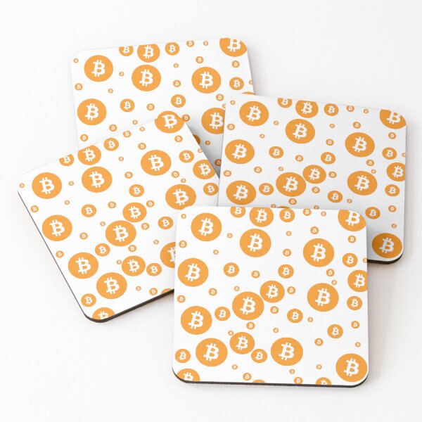 Artikelvorschau, Orange Bitcoin Logos Krypto Merch entworfen und verkauft von NoCompetition.