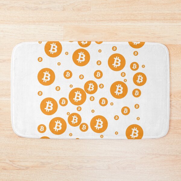 Item preview, Orange Bitcoin logos crypto merch designed and sold by NoCompetition.