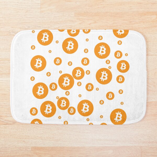 Artikelvorschau, Orange Bitcoin Logos Krypto Merch entworfen und verkauft von NoCompetition.