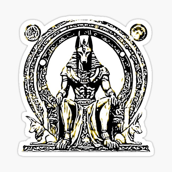 Anubis Sticker