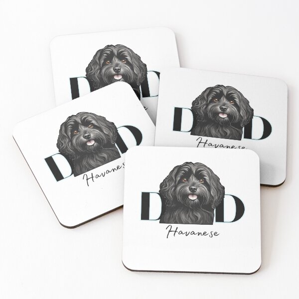 Item preview,  Minimalistic Aesthetic Dog Dad of Havanese Dog  designed and sold by GoodyPaws.