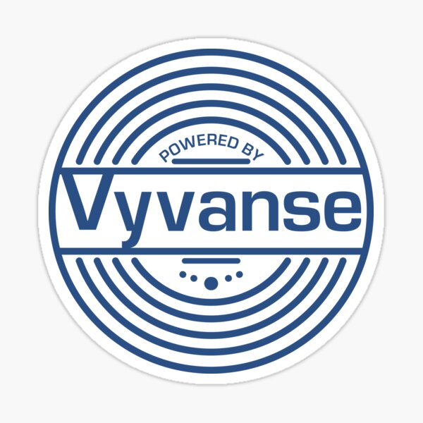 Powered by Vyvanse Sticker