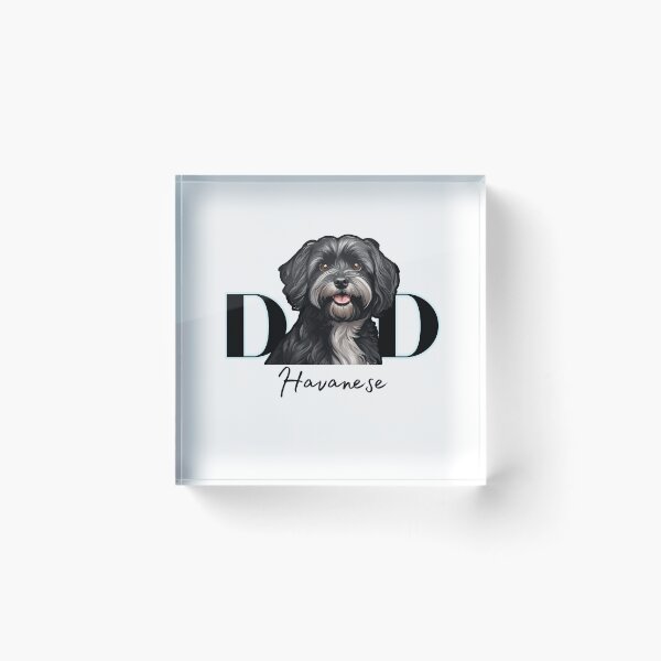 Item preview, Minimalistic Aesthetic Dog Dad of Havanese Dog  designed and sold by GoodyPaws.