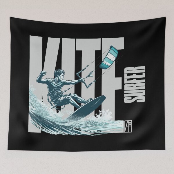Item preview, SPORT - Kitesurfing - Kitesurfer - MEN - 10 designed and sold by ArtProjectShop.