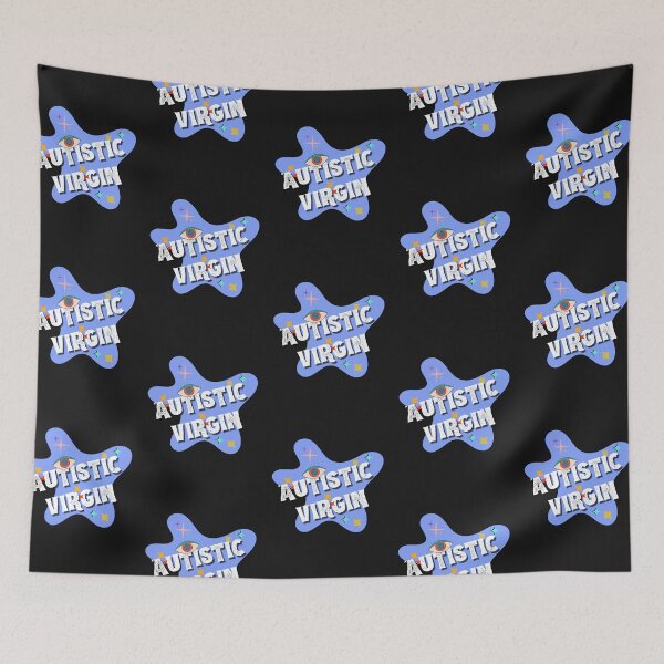 Item preview, Autistic Virgin Sticker / T Shirt designed and sold by Designsleashed.