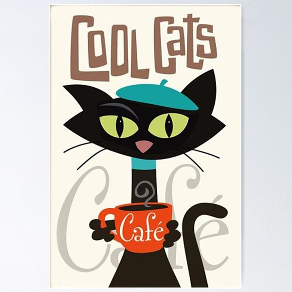 Item preview, Cool Cats Cafe designed and sold by fidhernathan.
