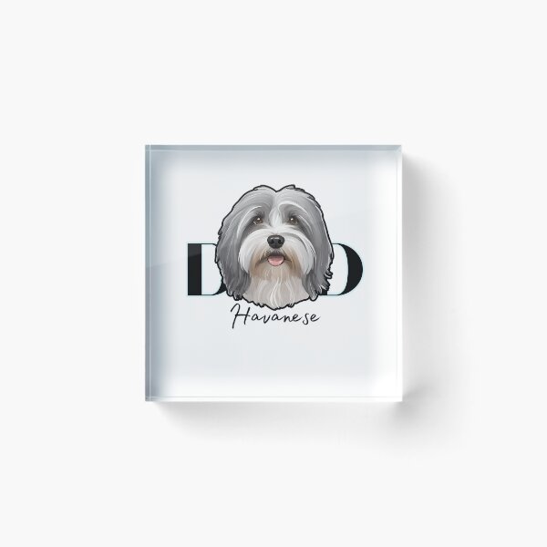 Item preview, Minimalistic Aesthetic Dog Dad of Havanese Dog  designed and sold by GoodyPaws.