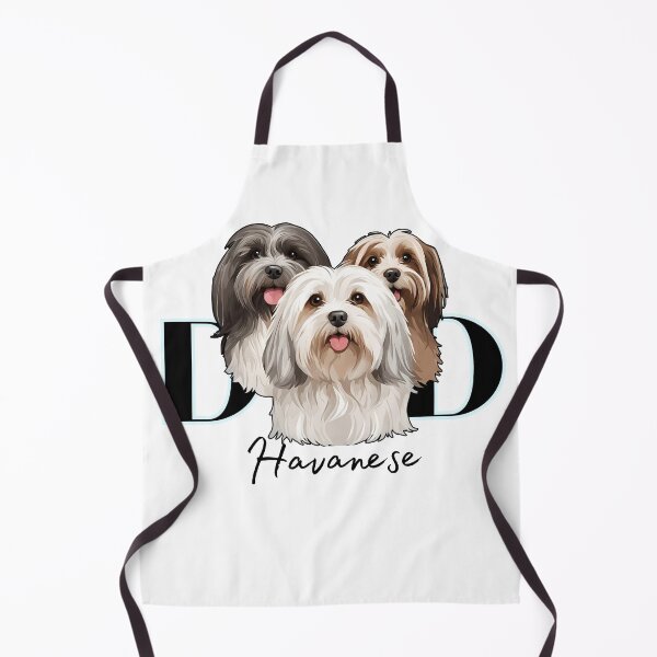 Item preview, Minimalistic Aesthetic Dog Dad of three Havanese Dog designed and sold by GoodyPaws.