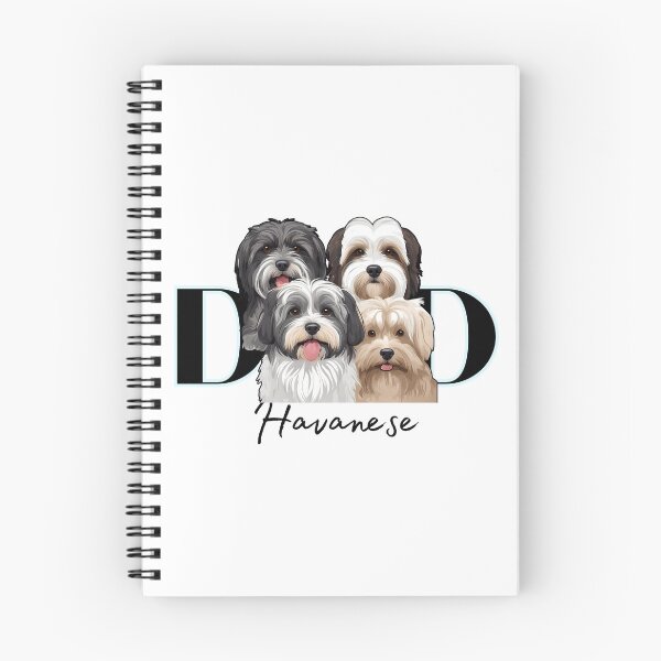 Item preview,  Minimalistic Aesthetic Dog Dad of four Havanese Dog  designed and sold by GoodyPaws.