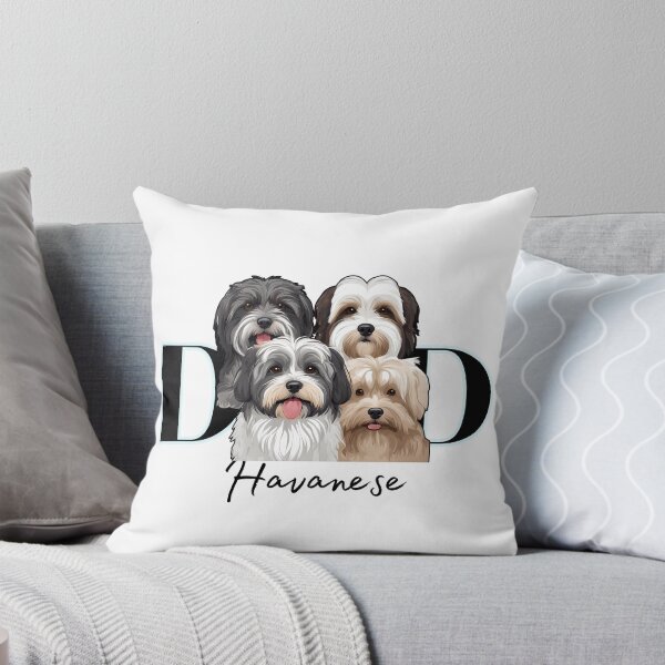 Item preview,  Minimalistic Aesthetic Dog Dad of four Havanese Dog  designed and sold by GoodyPaws.