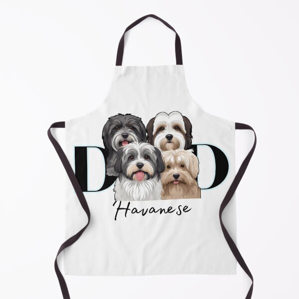 Item preview, Minimalistic Aesthetic Dog Dad of four Havanese Dog designed and sold by GoodyPaws.