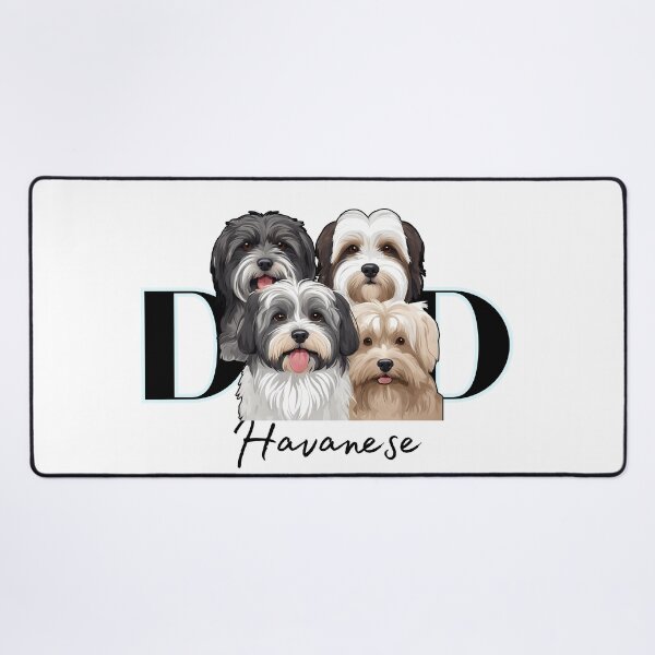 Item preview,  Minimalistic Aesthetic Dog Dad of four Havanese Dog  designed and sold by GoodyPaws.