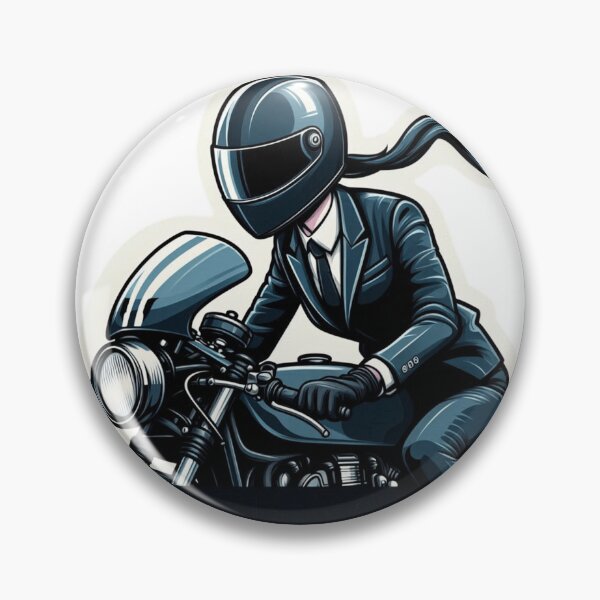 Item preview, Dapper Biker Girl : Automotive Merchandise -  designed and sold by InfmsCorp.