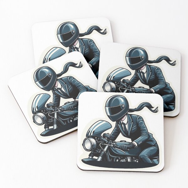 Item preview, Dapper Biker Girl : Automotive Merchandise -  designed and sold by InfmsCorp.